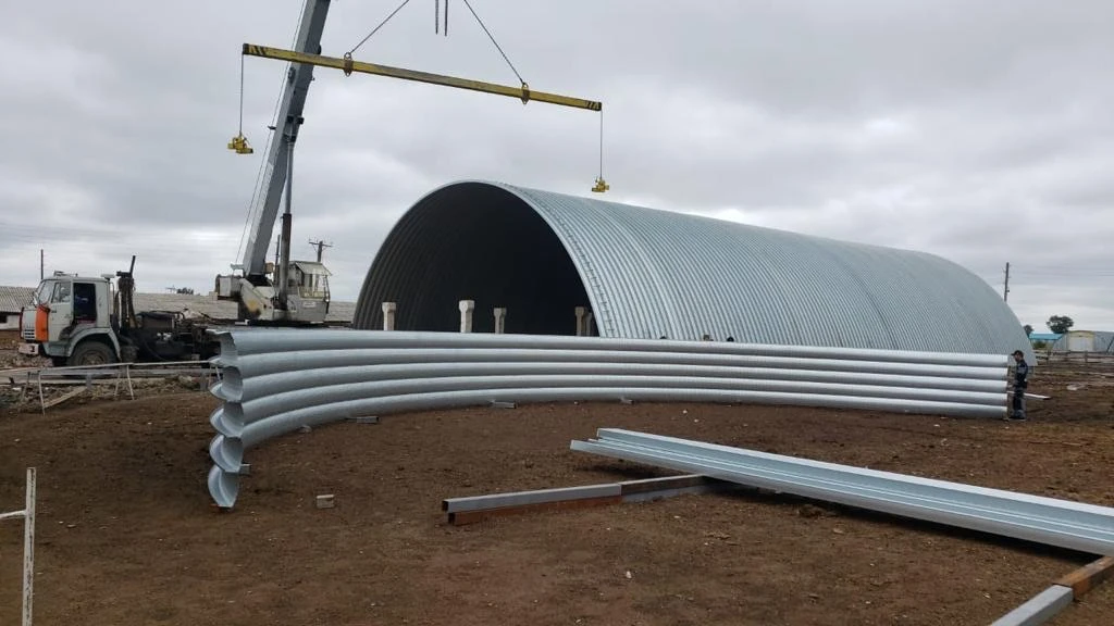 Бескаркасный склад